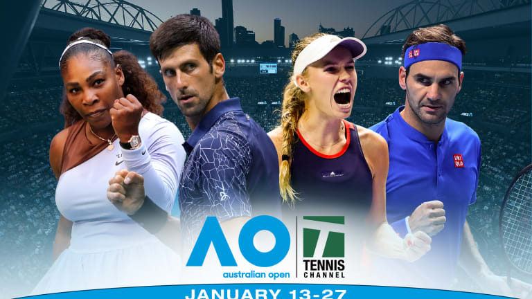 Wozniacki and 
Federer get off to
great starts in Oz