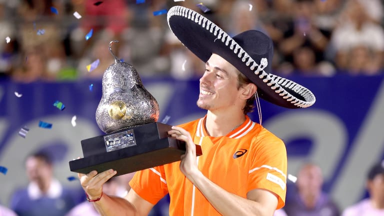 Acapulco is the first ATP event De Minaur has won in back-to-back years in his career.