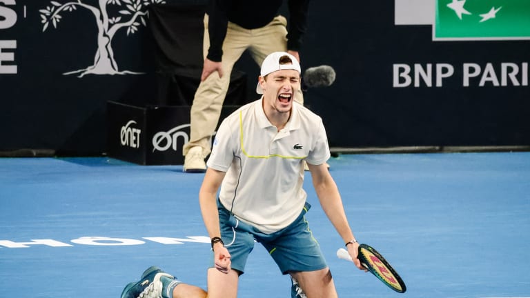 Ugo Humbert became the eighth player in the Open era to win his first five finals on the ATP tour.