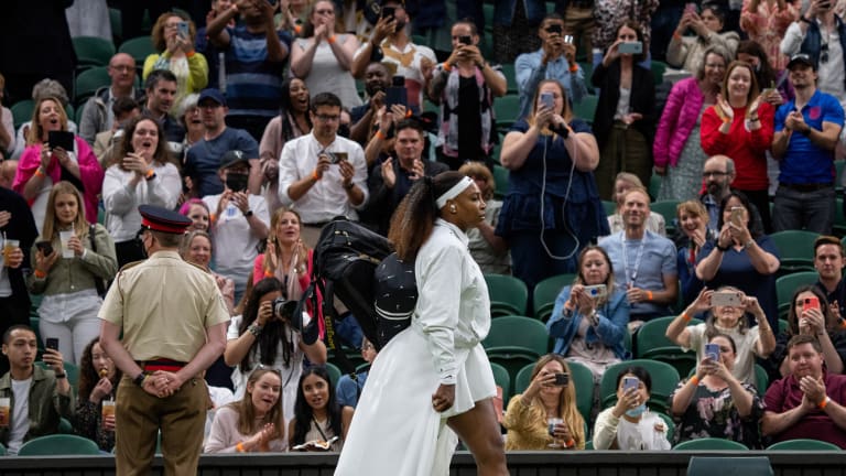 Serena last appeared in a singles match on June 29, 2021 at Wimbledon. Then, the 23-time major singles titlist was forced to retire at 3-3 after slipping early in the contest and sustaining a right hamstring tear in her opening round with Aliaksandra Sasnovich.