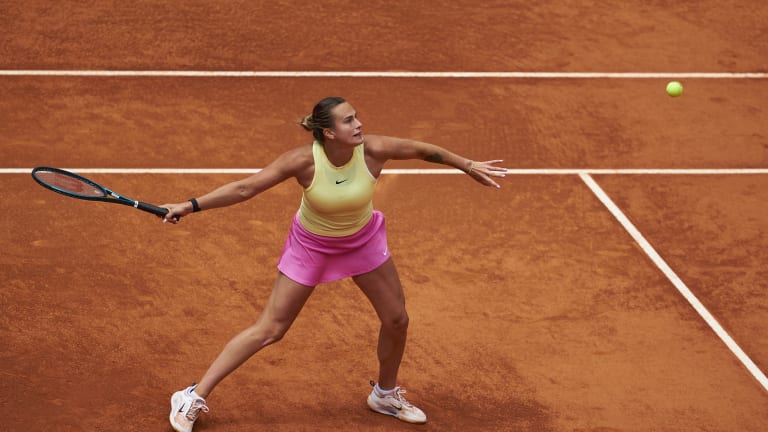 Sabalenka, a two-time champion in Madrid, has yet to find her best form in the clay-court season.
