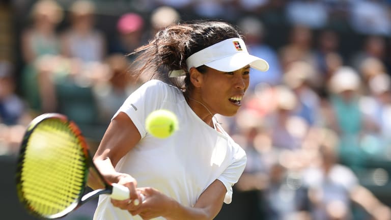 Su-Wei Hsieh, tennis sorcerer, beats No. 1 Simona Halep at Wimbledon
