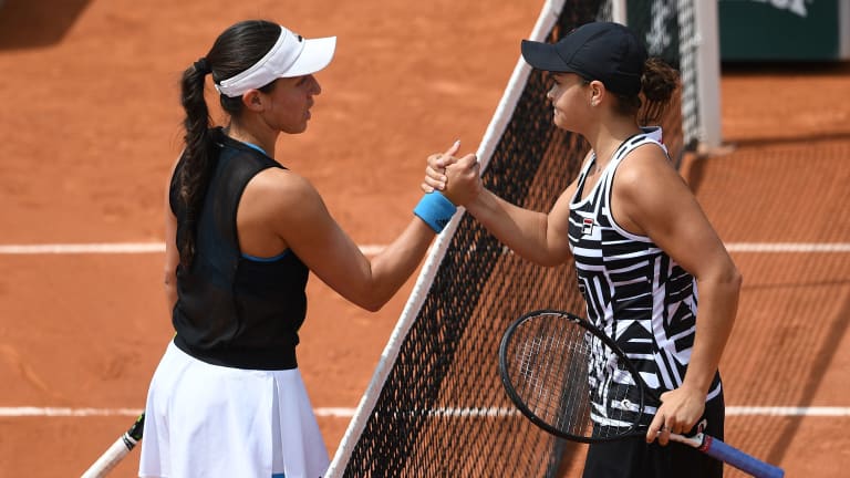 When Barty won their 2019 French Open encounter, she was ranked No. 8. Pegula stood at No. 72.