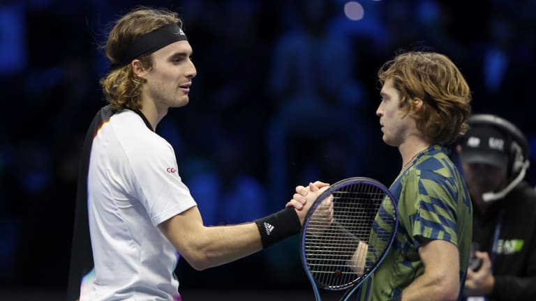 Tsitsipas and Rublev have played 10 times since 2019, and are now even in their career meetings on the ATP Tour.