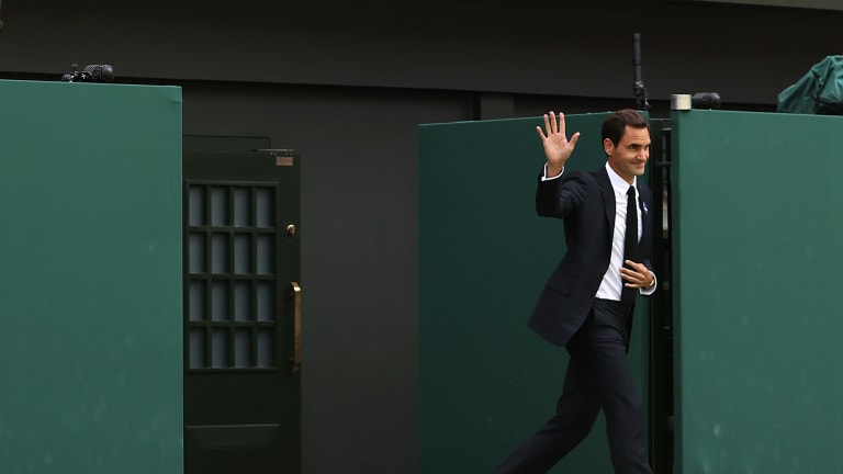 Roger Federer, 20-time Grand Slam champion.