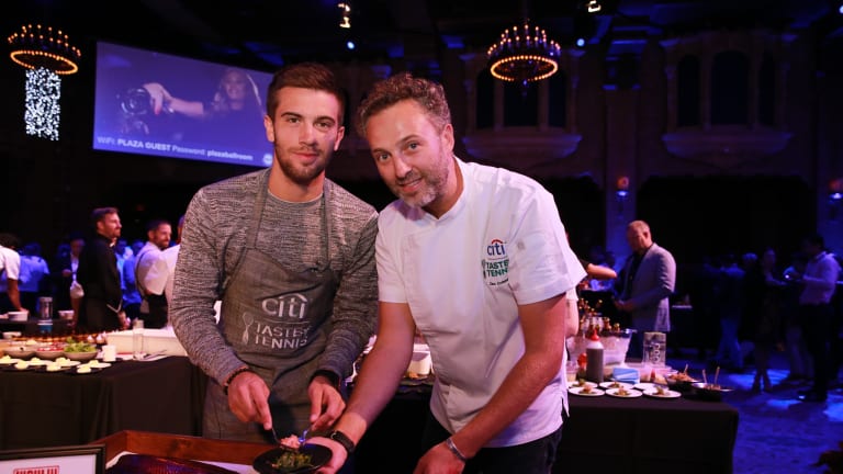 Players enjoy first
ever Citi Taste of 
Tennis in Melbourne