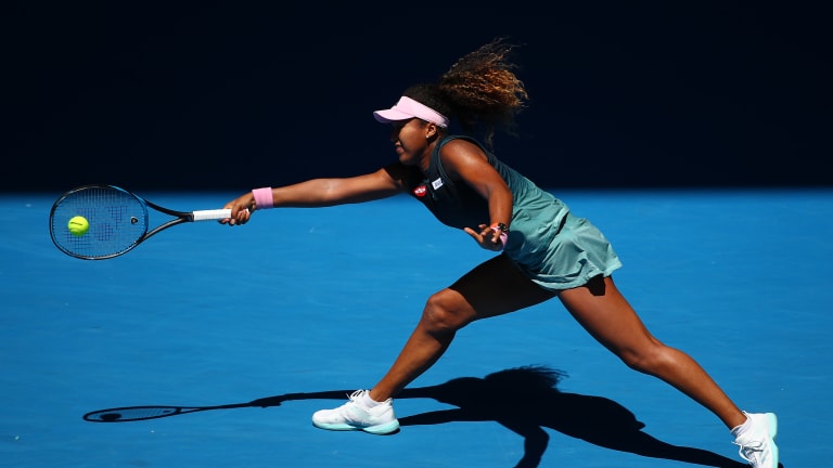 Osaka rallies from the brink to beat Hsieh at the Australian Open