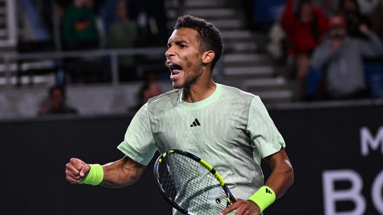Auger-Aliassime bids for his first career win vs. Medvedev in their seventh meeting.