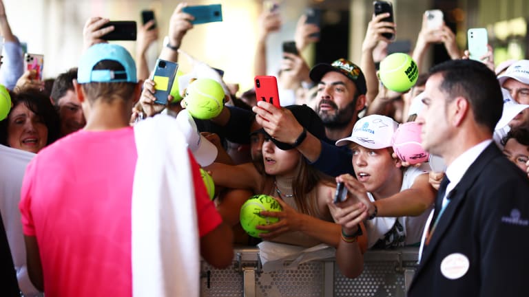Fans are finally back at Grand Slams like the Australian Open and Roland Garros, and press rooms are filling up again in Indian Wells and Madrid.
