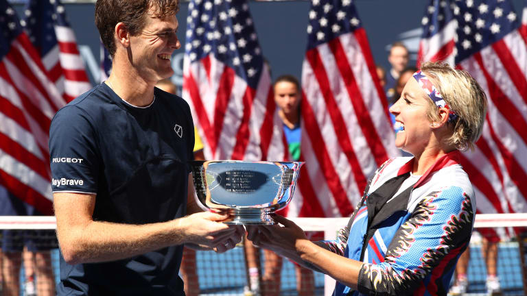 Top 5 photos, US Open Day 13: Bianca's brilliance; mixed champs repeat