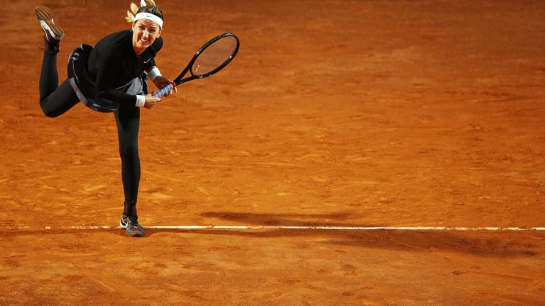 Victoria Azarenka applying lessons in defeat to new outlook