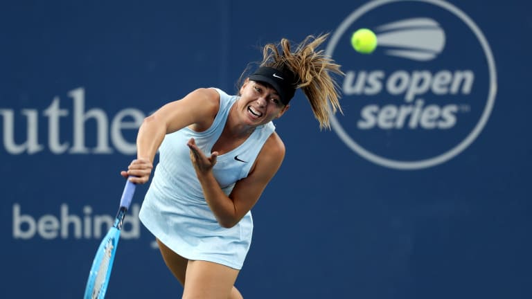 Maria Sharapova to take on top seed Ashleigh Barty in Cincinnati