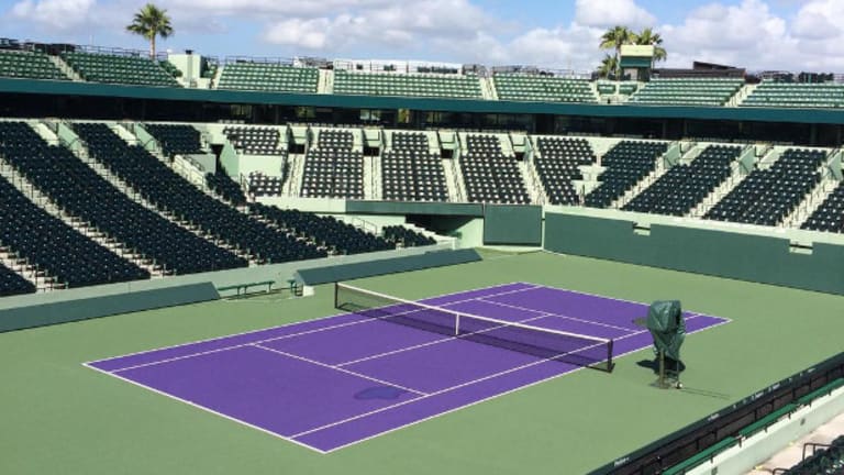 #BeautifulTennis, presented by Lacoste: A blank canvas, full of hope, at the Miami Open
