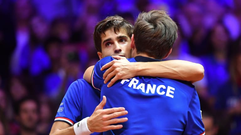 Herbert, Mahut top Croats in doubles to keep France in Davis Cup final