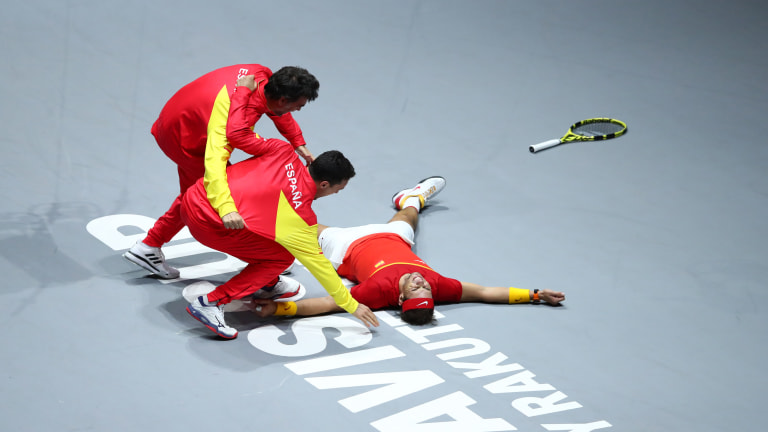 Top 5 Photos: 
Spain captures the
2020 Davis Cup title