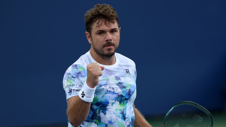 With Thursday's win, Wawrinka moved to 24-15 on the season.