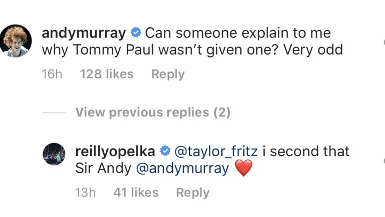 ATP players sound
off in support of
Tommy Paul