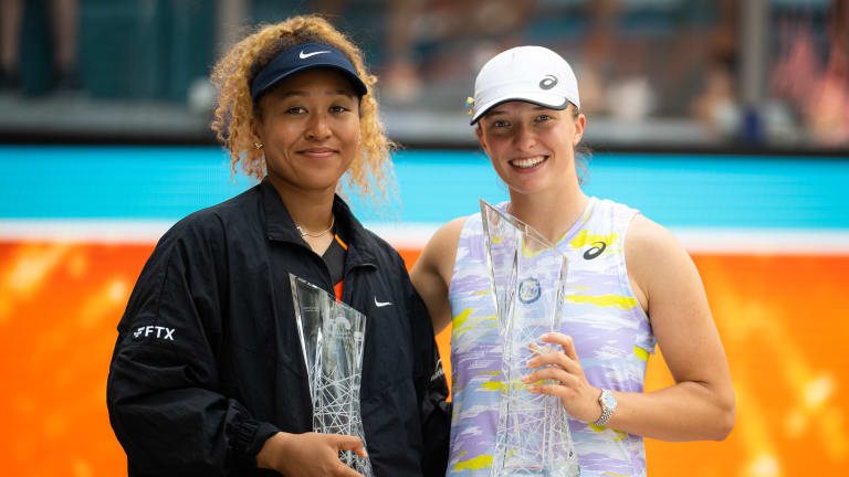 Osaka and Swiatek have met twice before, but never on a clay court.