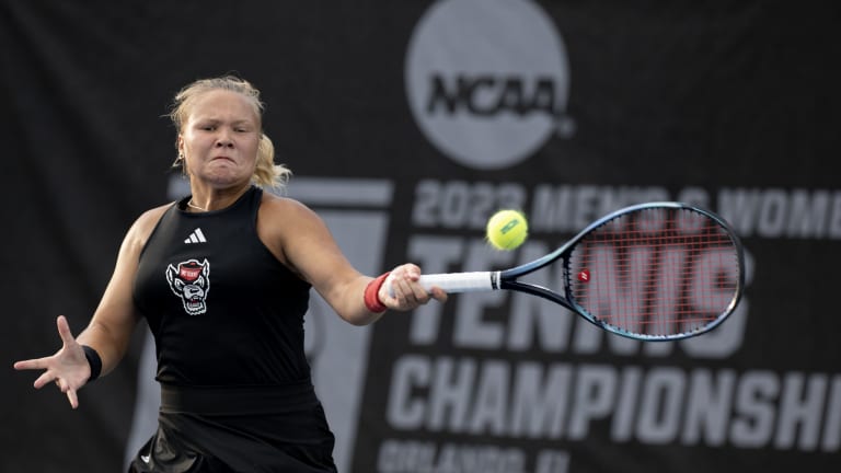 Diana Shnaider just competed in the NCAA Team Championship for North Carolina State. Now, she'll be competing in the world's top clay-court tournament.