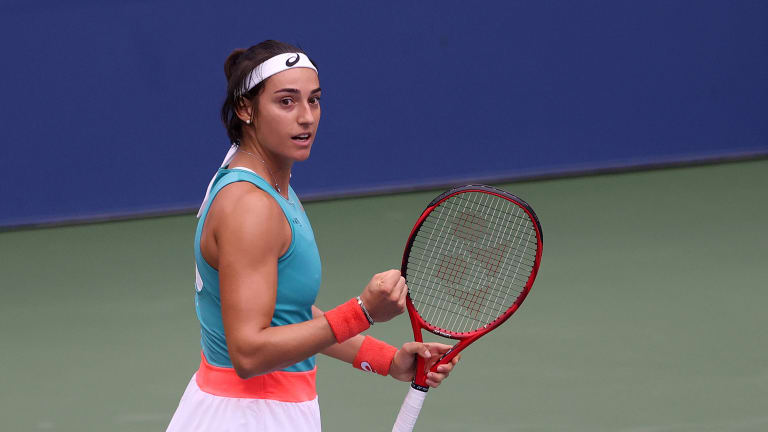 Caroline Garcia tops US Open top seed Karolina Pliskova in round two