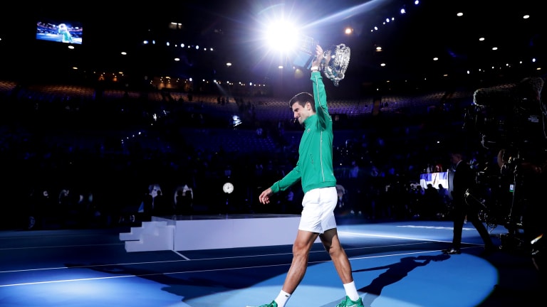 Thiem made his move in Australian Open final, but Djokovic held steady