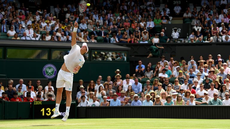 Kevin Anderson is widely recognized for having one of the biggest serves on tour.