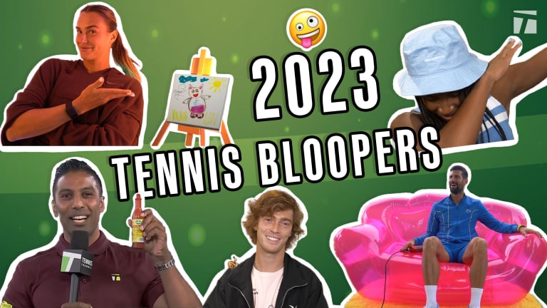 Djokovic, Gauff, Rublev star in best of 2023 Tennis Bloopers