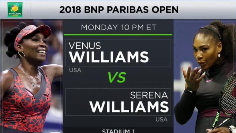 Serena would rather
face "anyone
else" besides Venus
