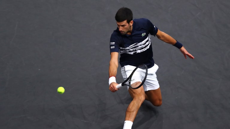 Paris: Djokovic keeps year-end No. 1 quest alive with win over Edmund
