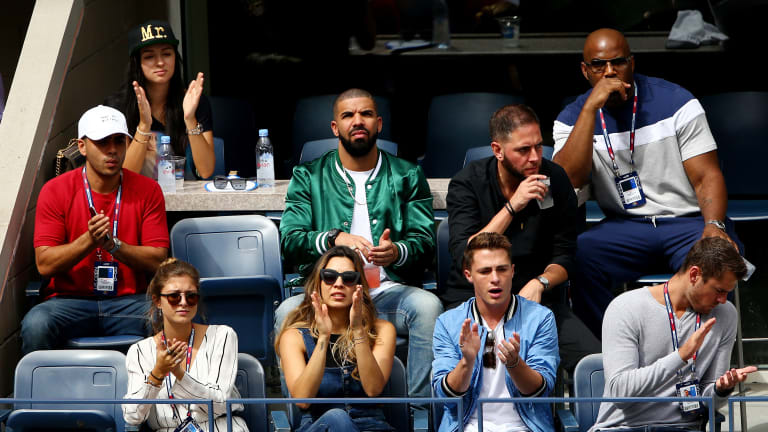 In 2015, the 'Drake curse' hit Serena as the rapper sat in Arthur Ashe Stadium, with a front-row view to her US Open semifinal upset against Roberta Vinci.