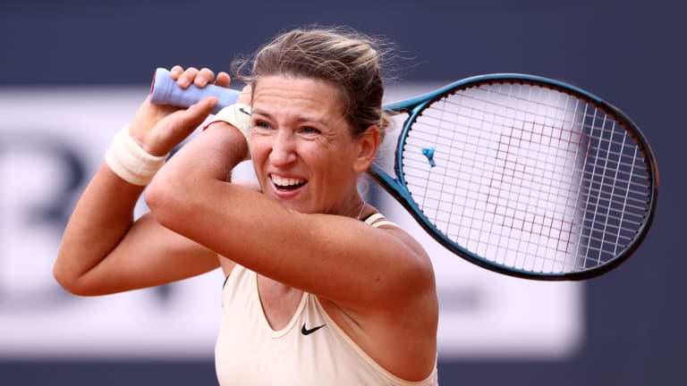Azarenka hit back at tournament organizers after the women's finalists weren't able to give customary speeches; the Madrid tournament issued an apology days later.