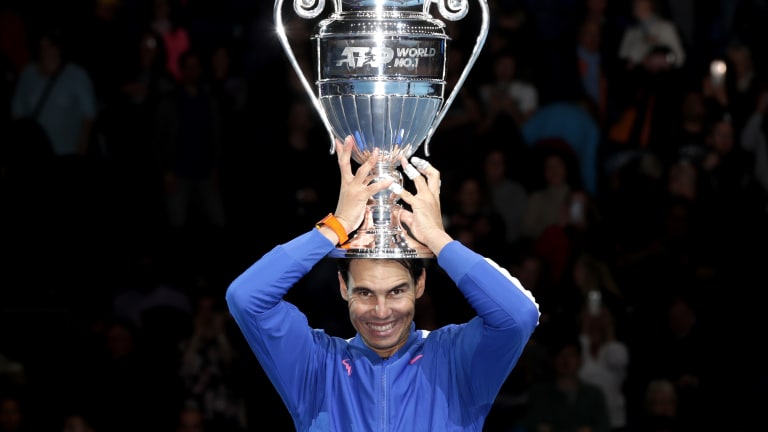 Top photos, Nov 15:
Zverev seeks rerun;
Nadal's No. 1 trophy