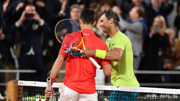 Rafael Nadal is two match wins away from earning Slam No. 22—two ahead of both Novak Djokovic and Roger Federer. Meanwhile, the Serbian is on a bit of a mini-drought at the majors.