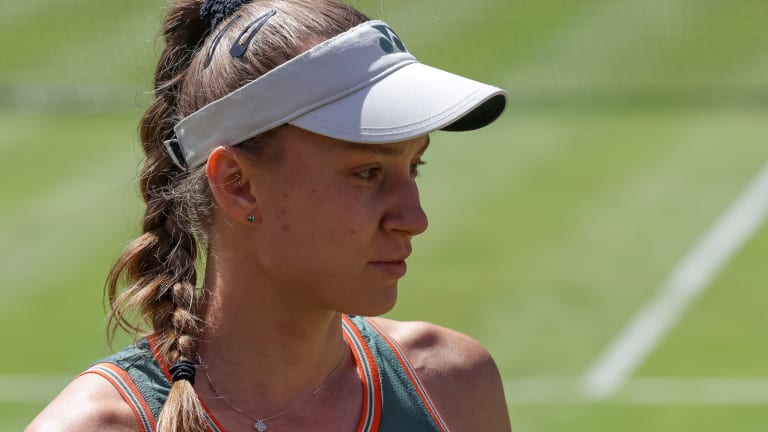 Rybakina won Wimbledon in 2022.
