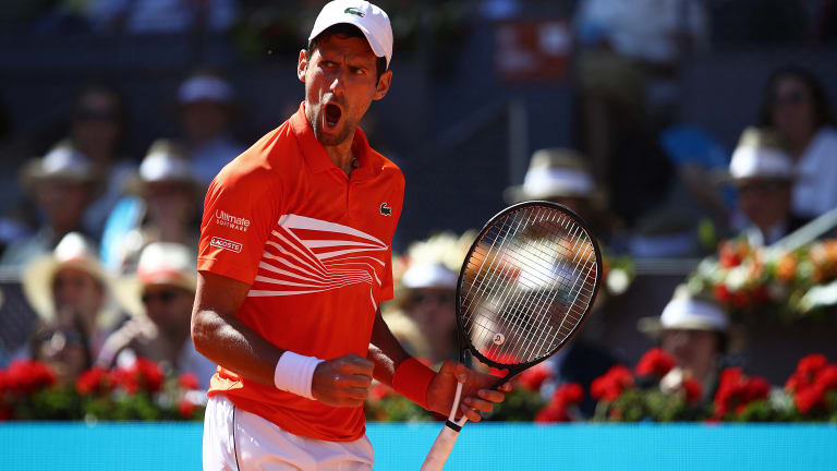 Novak Djokovic tops Dominic Thiem, 7-6, 7-6, to reach Madrid final