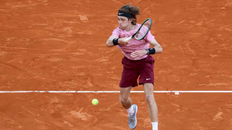 Rublev takes advantage of Nadal's serving "disaster" in Monte Carlo QF