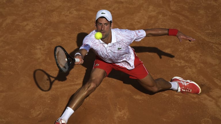 Rome—Azarenka comforts injured Kasatkina; Djokovic, Halep & Nadal win