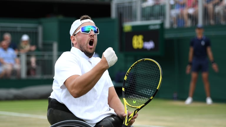 The Grandy Man: Quad star Dylan Alcott aims for two Slams at US Open