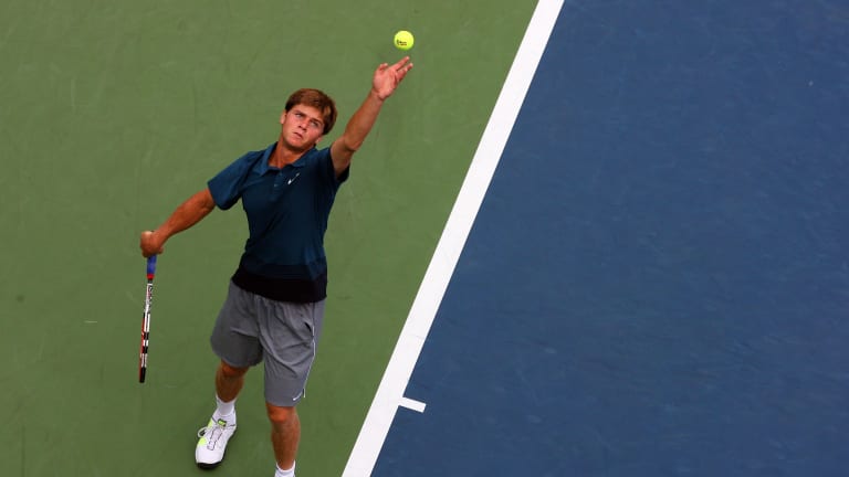Harrison's main-draw run ended in a Grandstand classic despite holding three match points.