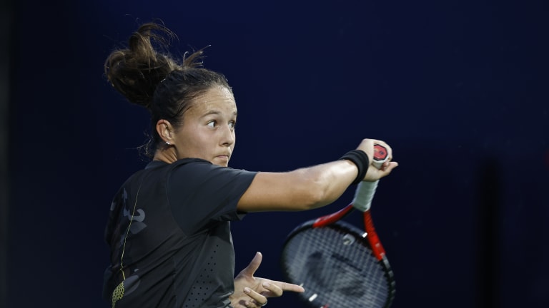 Daria Kasatkina has made positive headlines on and off the court this season.