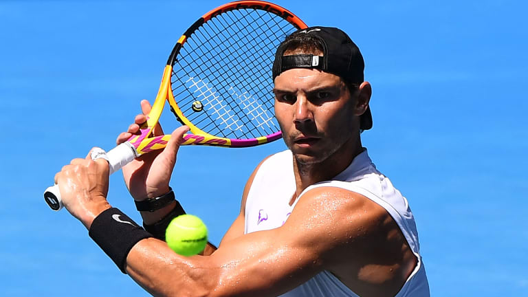 Nadal seeks his second Australian Open trophy.