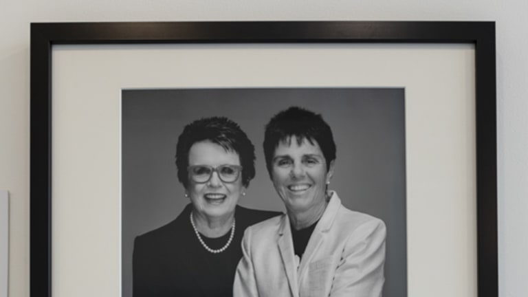 US Open photo exhibit chronicles eventful life of Billie Jean King