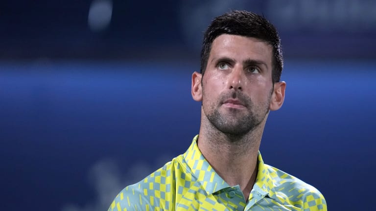 Djokovic began the 2023 season on a 15-match win streak, until a red-hot Daniil Medvedev took their Dubai semifinal.