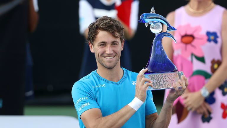 Ruud defeated Cameron Norrie in last year's San Diego final, before the Brit went on to triumph at the October edition of Indian Wells.