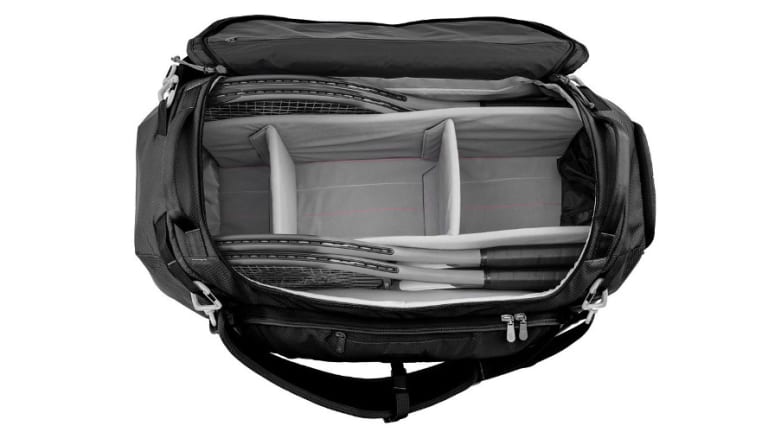 An inside look at the Geau Sports Duffle Bag