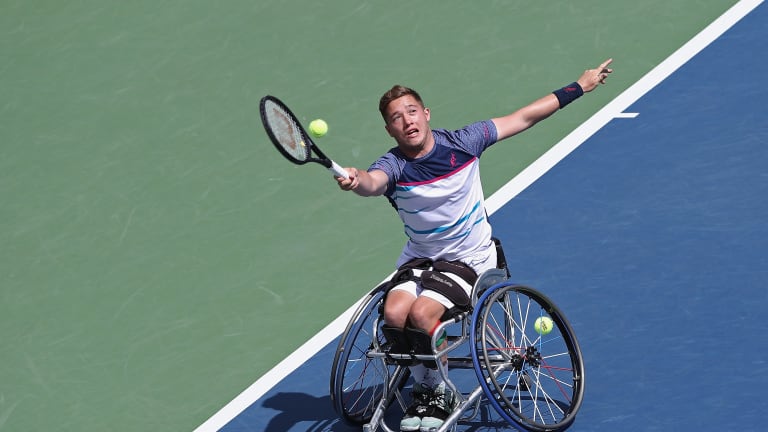 At the US Open, wheelchair tennis takes center stage