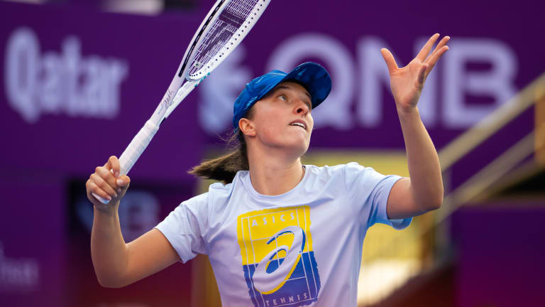 Doha is where Swiatek started the 37-match that lasted all the way to Wimbledon and eventually took her to world No. 1.