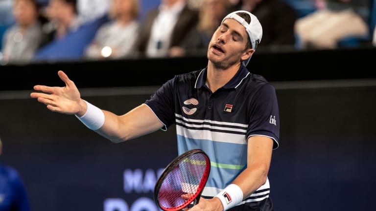 After three ATP Cup loses, Isner aims to "regroup" before Aussie Open