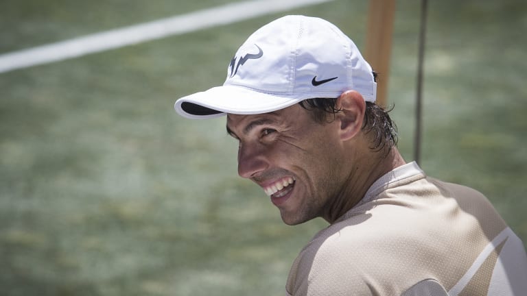 In addition to his two Wimbledon titles in 2008 and 2010, Nadal has two more ATP titles on grass at Queen's Club in 2008 and Stuttgart in 2015.