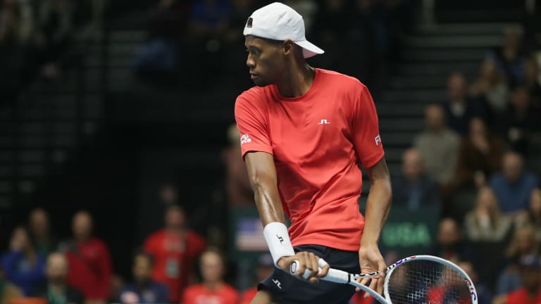 Chris Eubanks was inspired, if a bit nervous, in his Davis Cup debut. “I had a lot of guys I didn’t want to let down.”